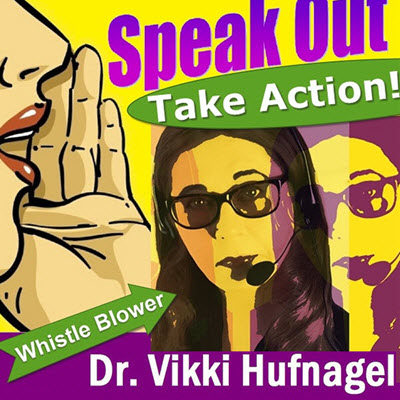 Subscribe to the Podcast and Speak Out with whistle blower Dr. Vikki Hufnagel and other health rights advocates.